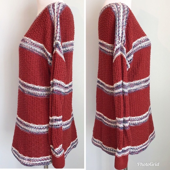 Eddie Bauer Reddish Brown Pullover Sweater, Size Large - Picture 3 of 8